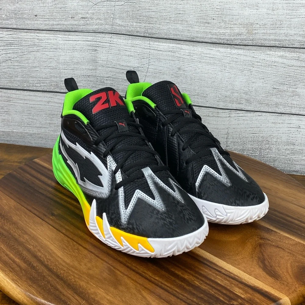 Puma Scoot Zeros NBA 2K Shot Meter Basketball Shoes 309841-01 Men’s Size 8.5